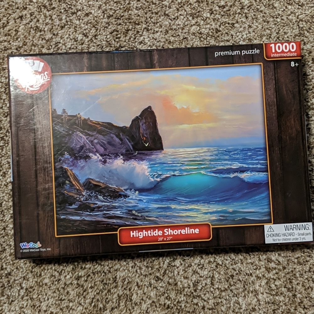 1000 piece premium puzzle Hightide Shoreline